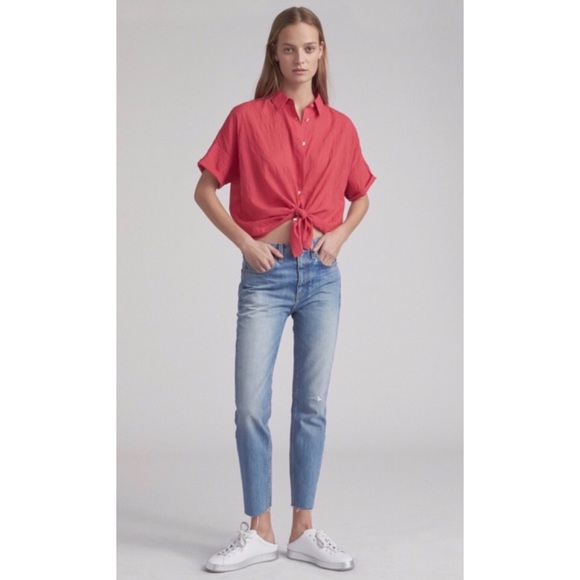 rag & bone Denim - Rag & Bone Helena high rise ankle skinny jeans